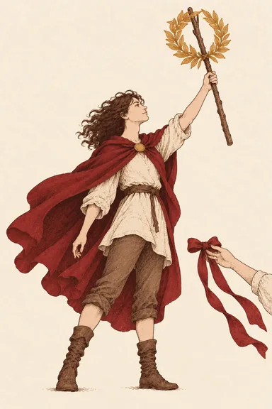 완드 6 Six of Wands 타로 카드